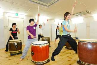 和太鼓スクール「タイコラボ練馬」さんの練習が迫力満点！