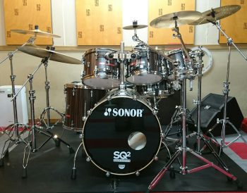 Cスタジオのドラムセットが新しくなりました。